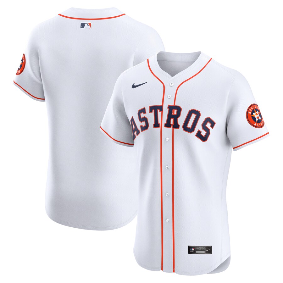 Houston Astros Home Elite Jersey White