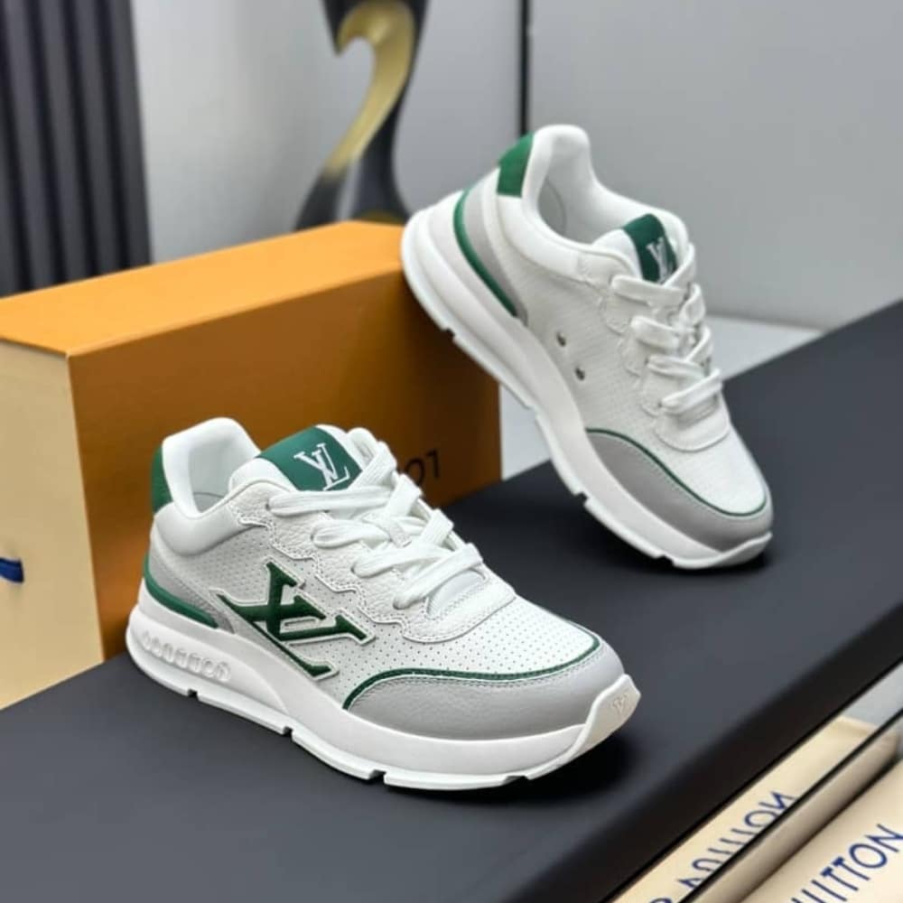 Louis Vuitton Lv Classic Sneaker Green 1ahsuk