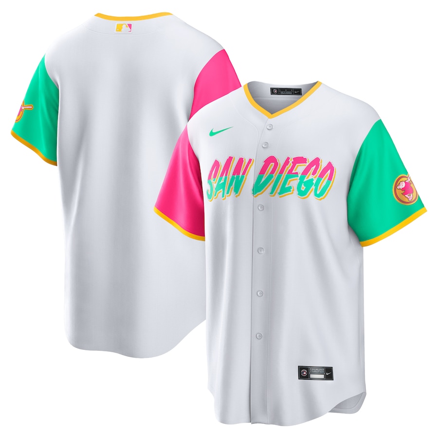 San Diego Padres City Connect Team Jersey White