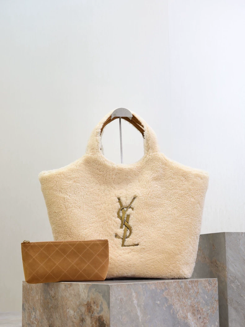 Saint Laurent ICARE in shearling