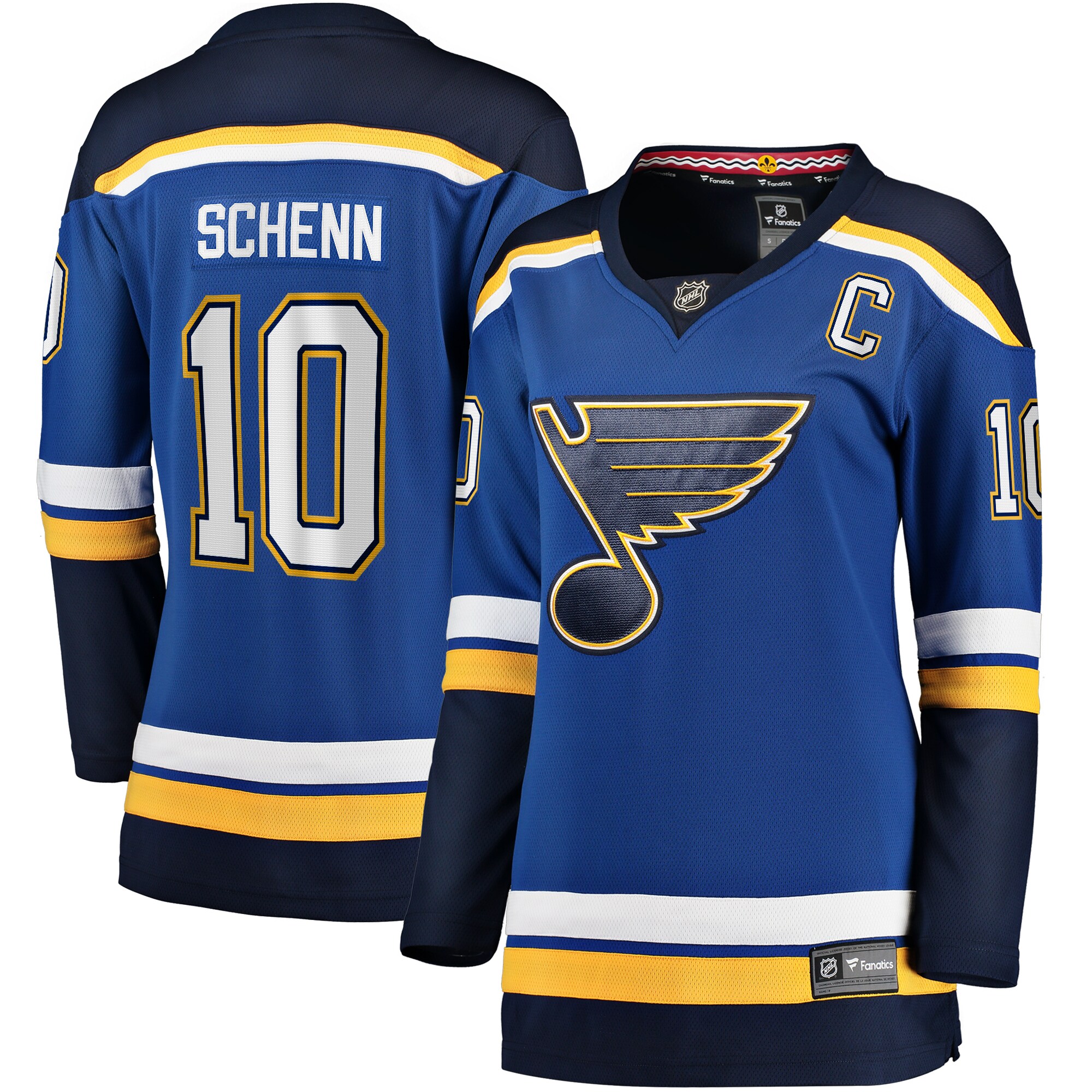 Brayden Schenn St. Louis Blues Fanatics Women’s Home Breakaway Player Jersey – Blue
