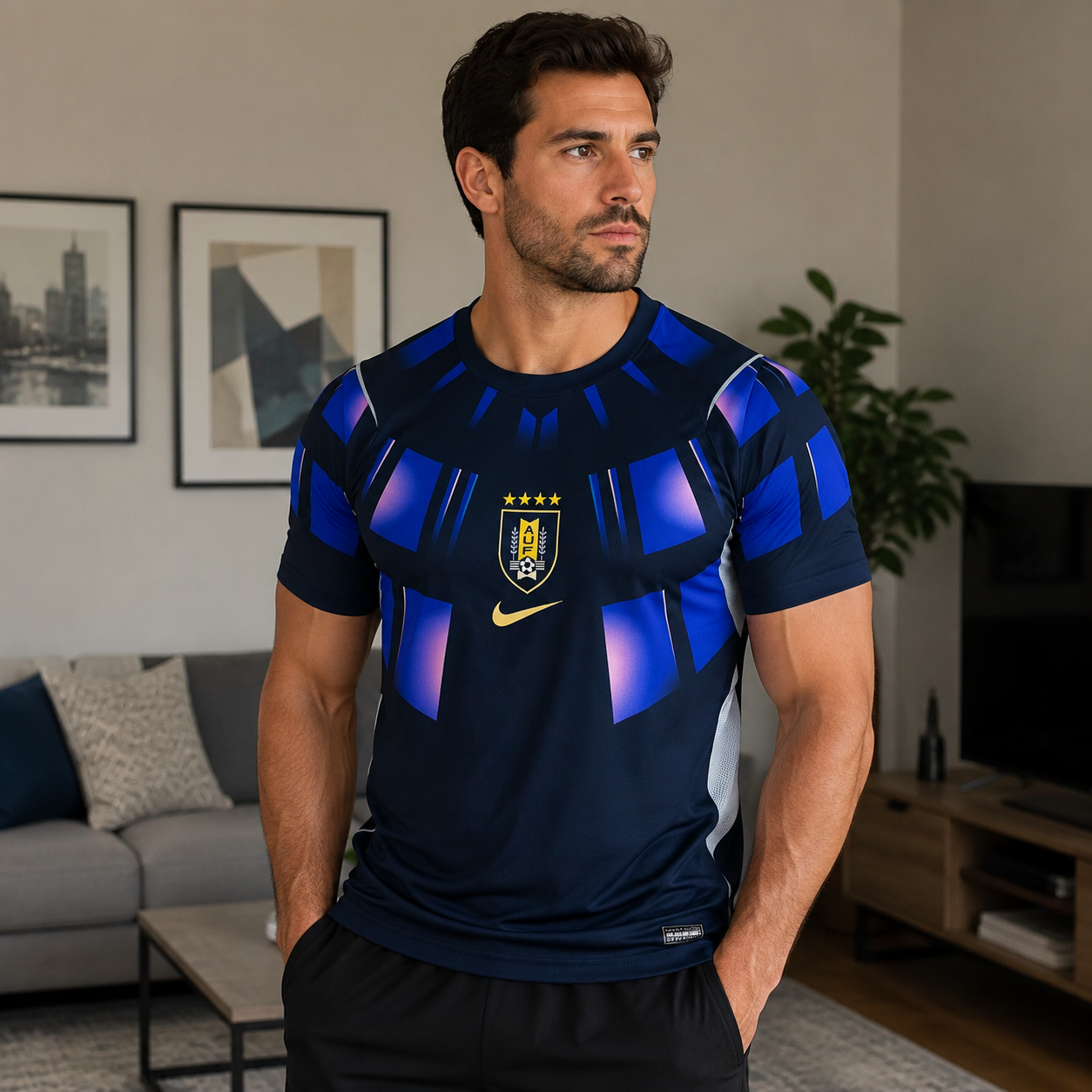 World Cup 2026 Uruguay Team Away Football Jersey - JerseyFun