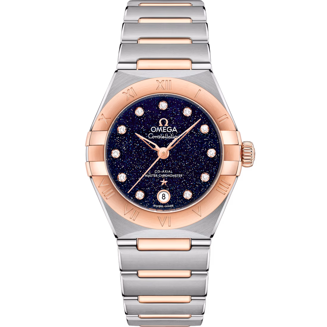Omega Constellation Ladies' Selection 29mm steel ‑ Sedna™ gold on steel ‑ Sedna™ gold 131.20.29.20.53.002