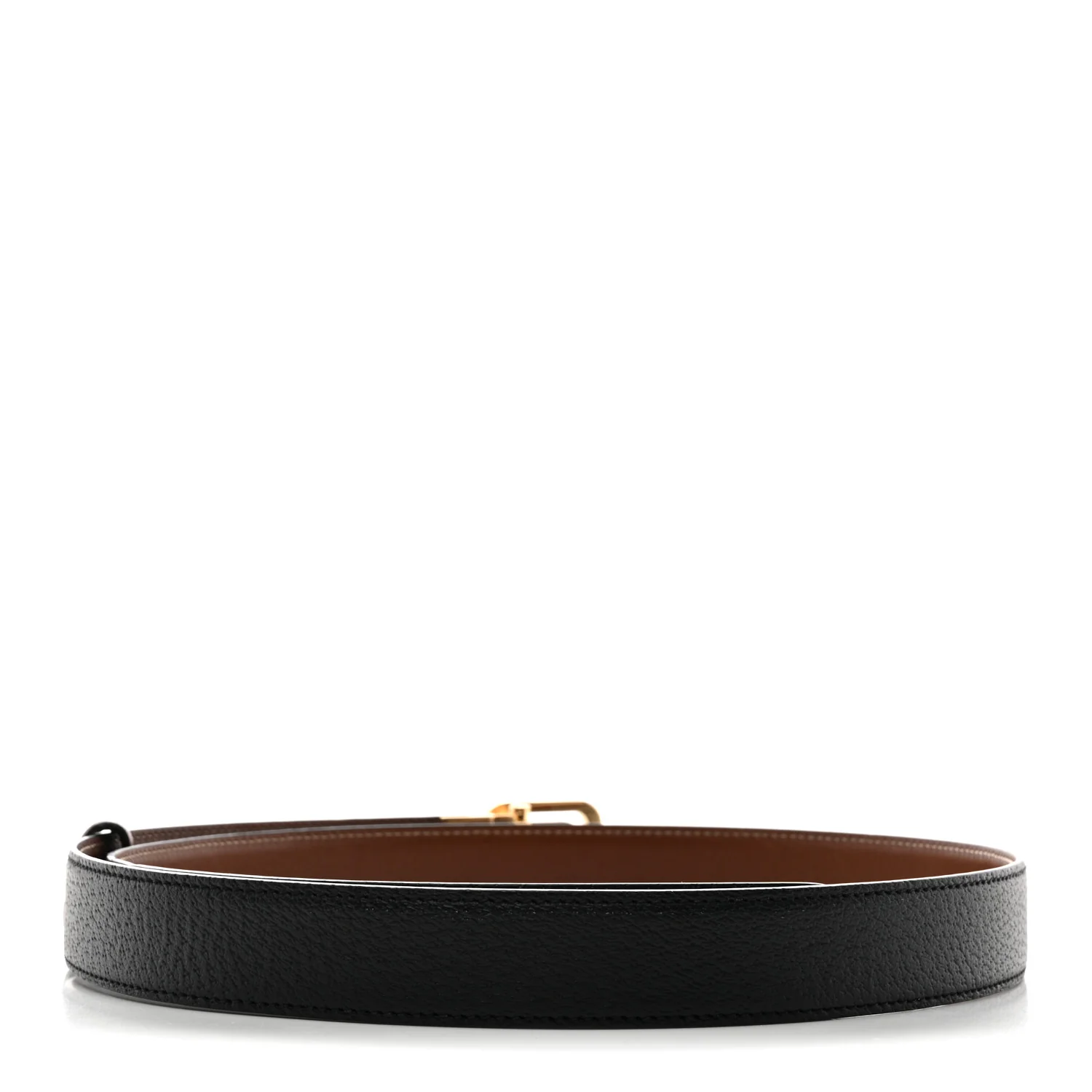 Textured Dollar Calfskin Ciny Calf Lux Squared Interlocking G 30mm Reversible Belt 105 42 Brown Black