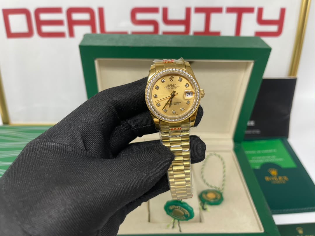 [SUPER CLONE] Rolex Datejust 31mm Yellow Gold Ladies 278288RBR