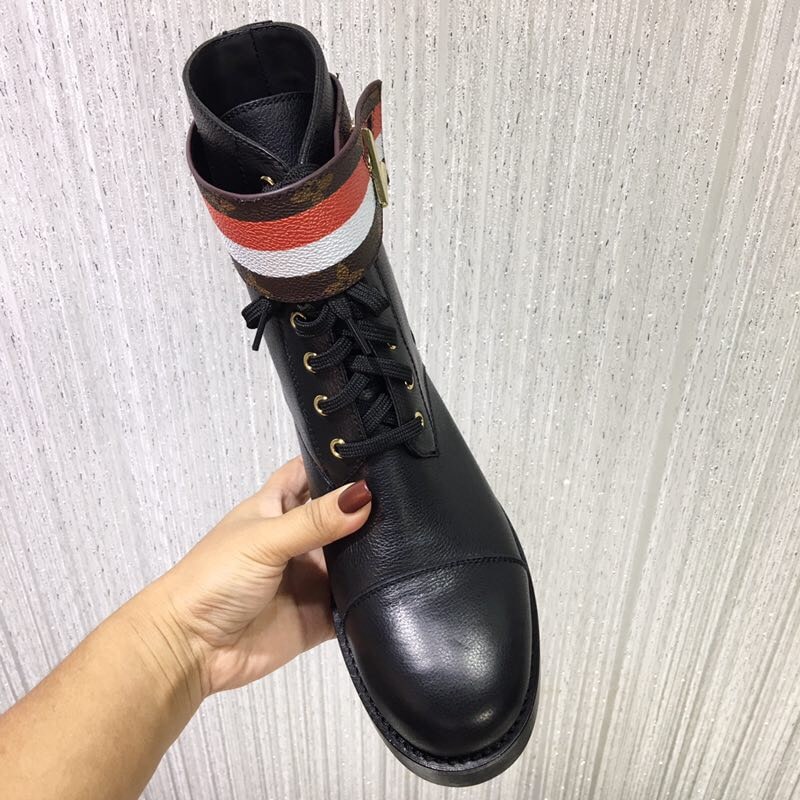 Louis Vuitton Wonderland Flat Ranger Black