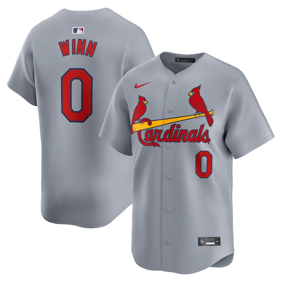 Masyn Winn St. Louis Cardinals Away Limited Player Jersey Gray