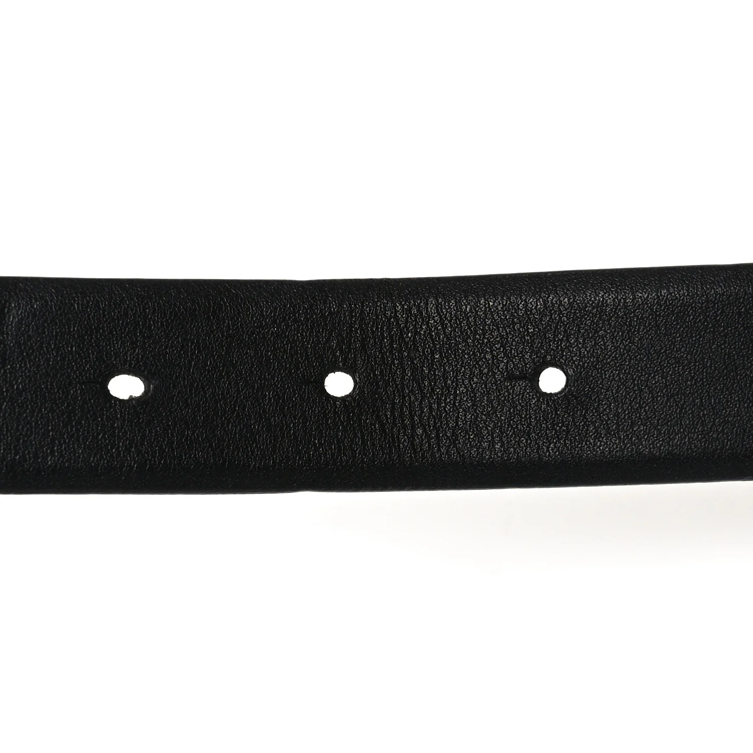 Calfskin Paris Button CC Belt 75 30 Black