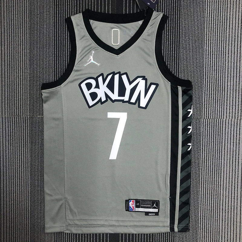 2022 NBA Brooklyn Nets (7 DURANT) Basketball Jersey