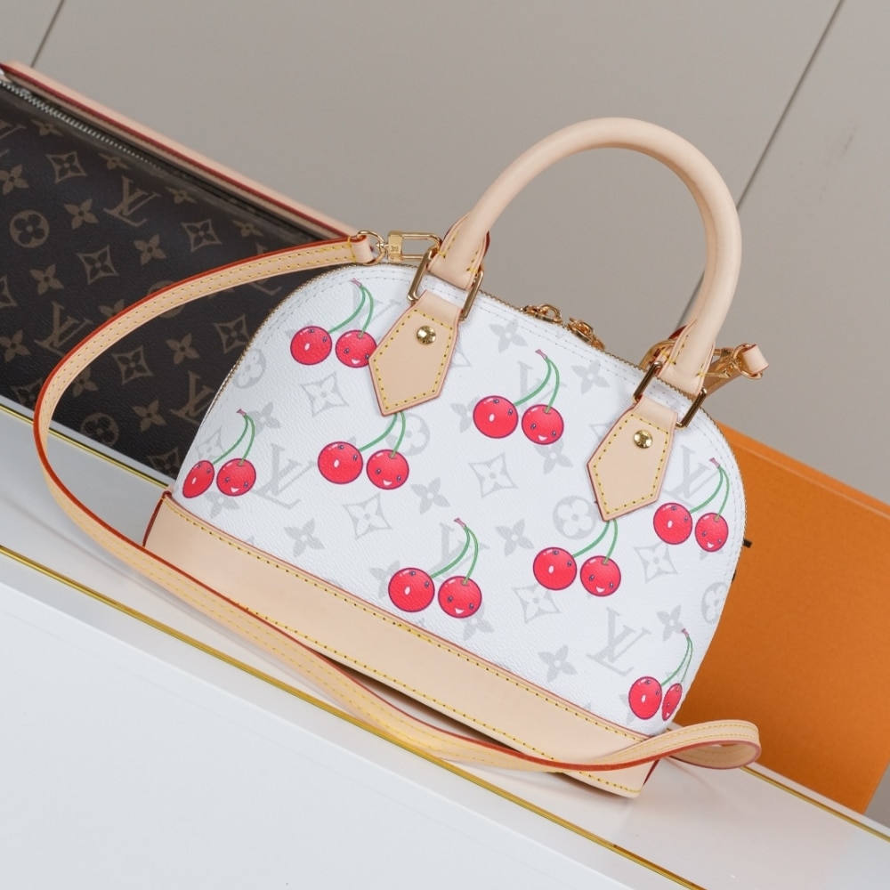 Louis Vuitton X Takashi Murakami Alma BB Monogram Cherry 23Cm M14234