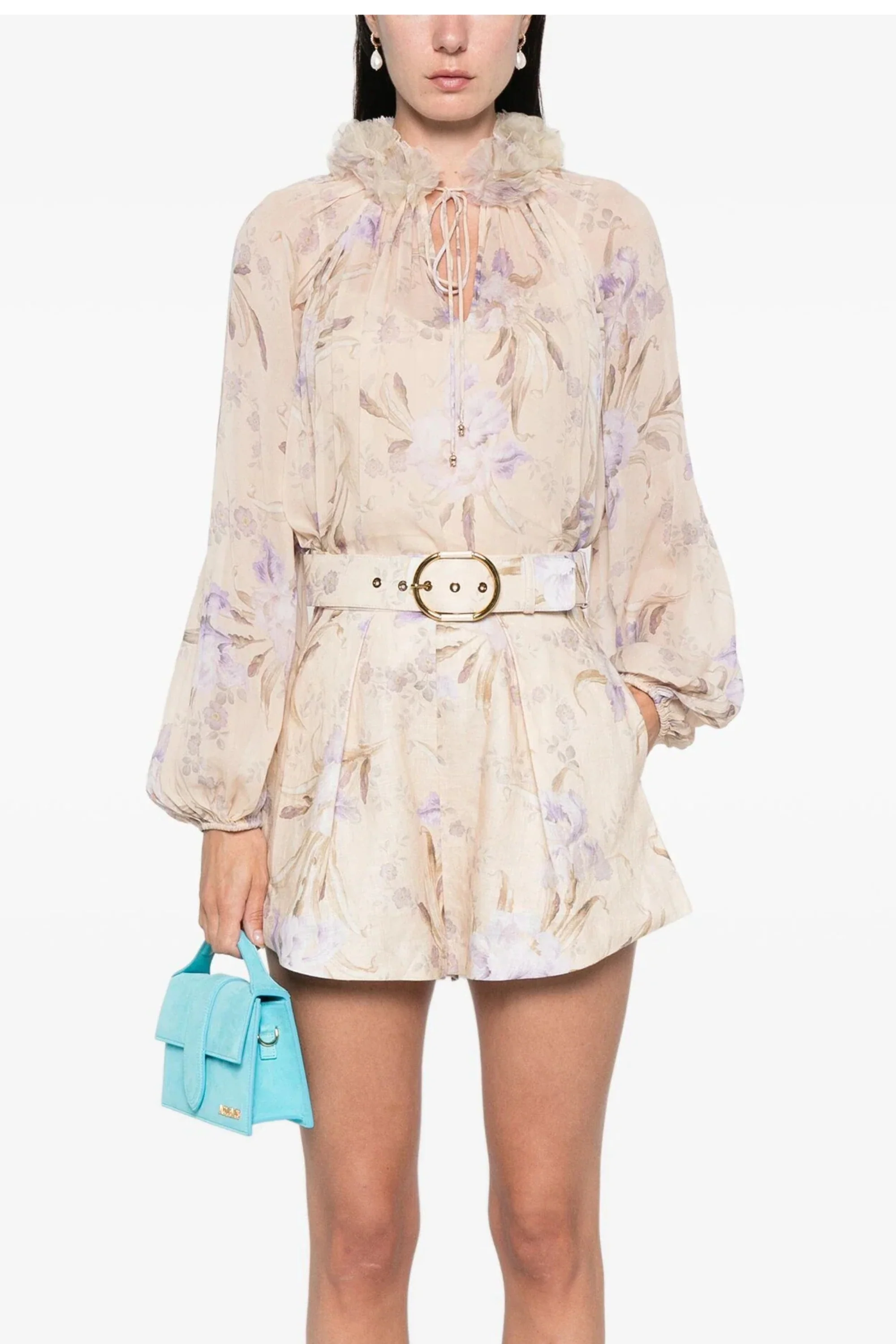 Victorian Floral Printed Co-ord Set