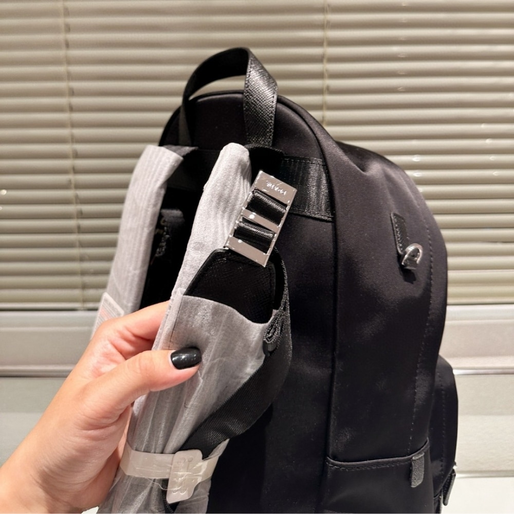 Prada Re Nylon Backpack Black 42Cm