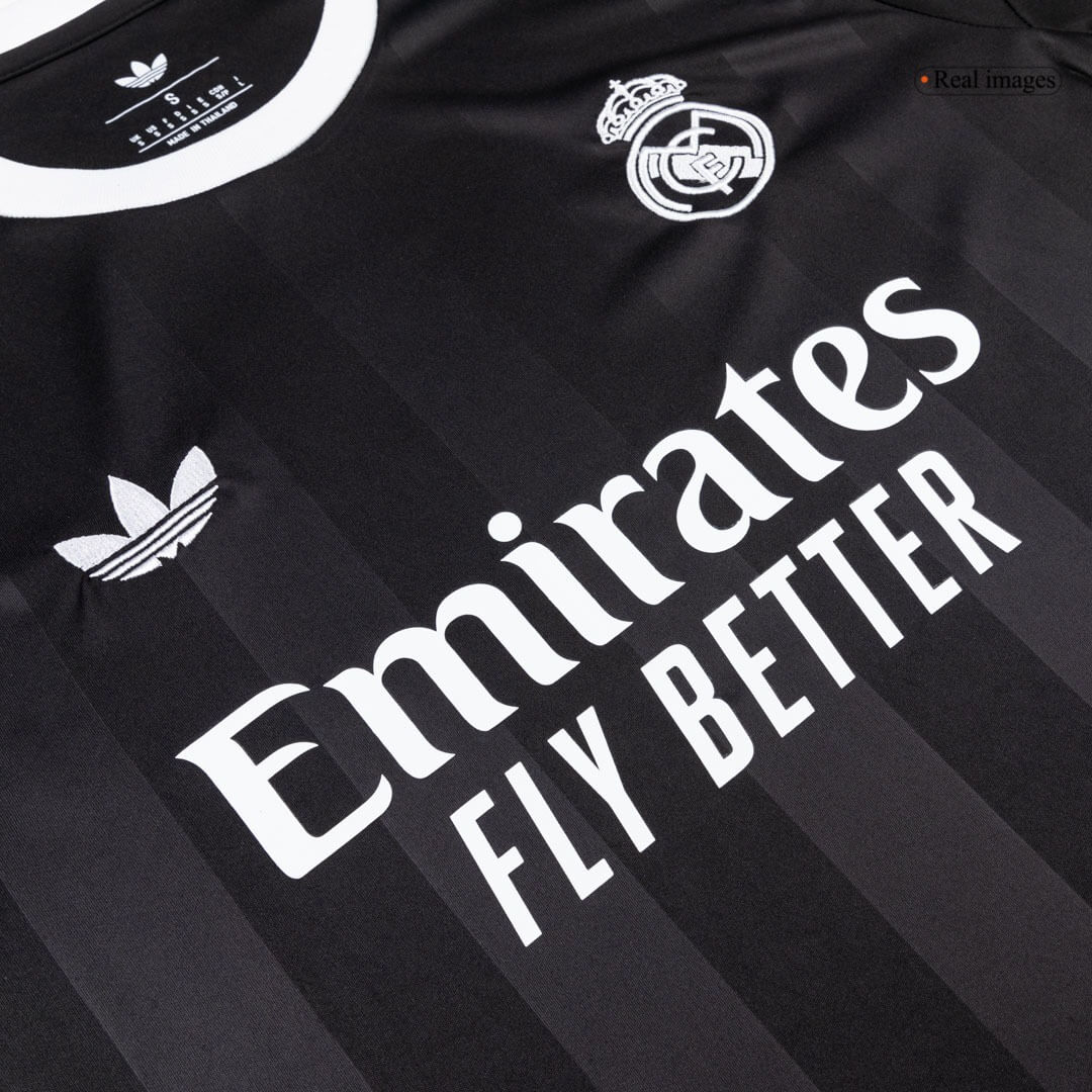 Real Madrid Goalkeeper Soccer Jersey 2025/26 Black