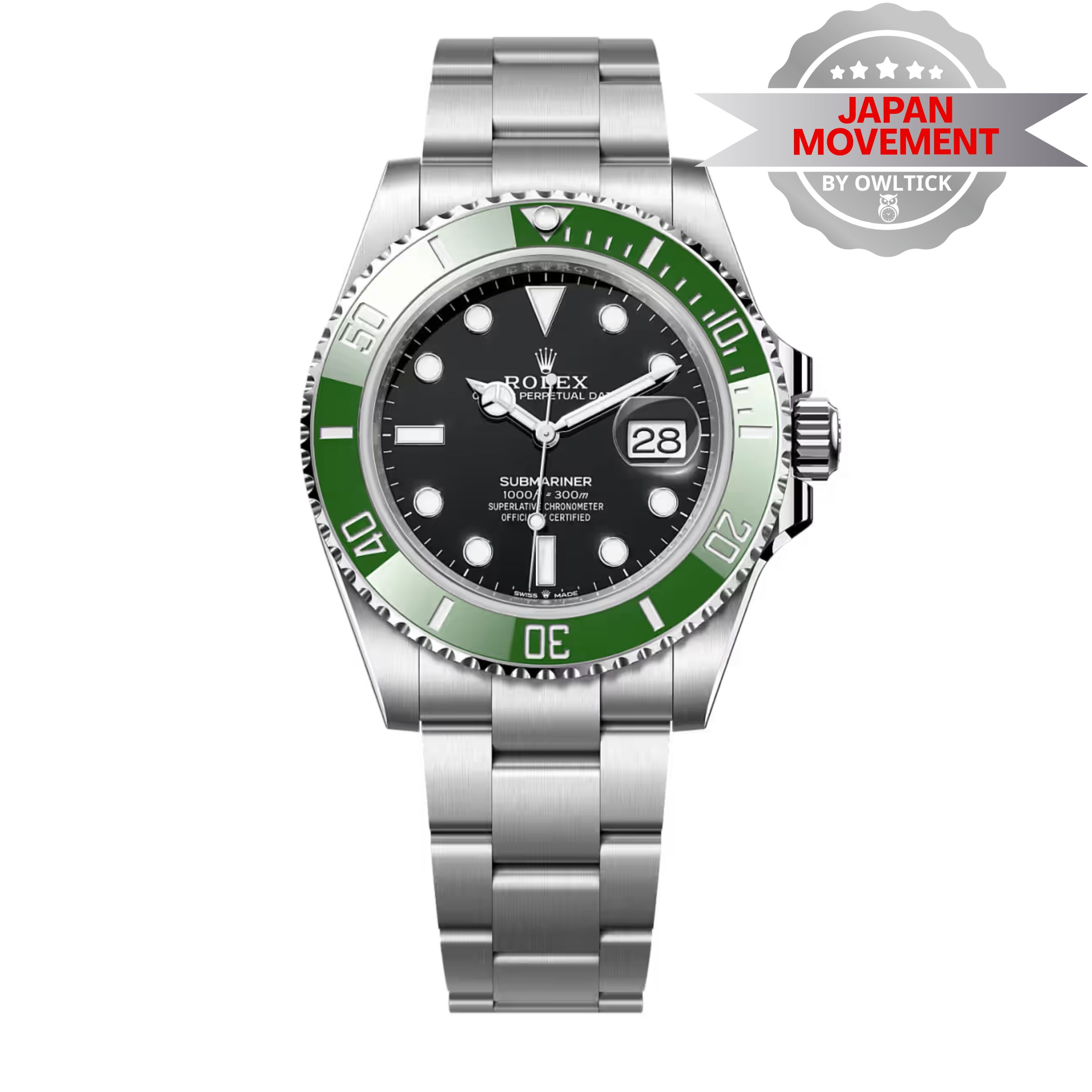 [SUPER CLONE] Rolex Submariner 41mm Black Dial 126610LV “Starbucks”