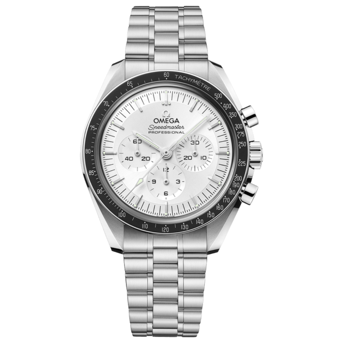 Omega Speedmaster Professional Moonwatch 42mm, stainless steel case with stainless steel bracelet
