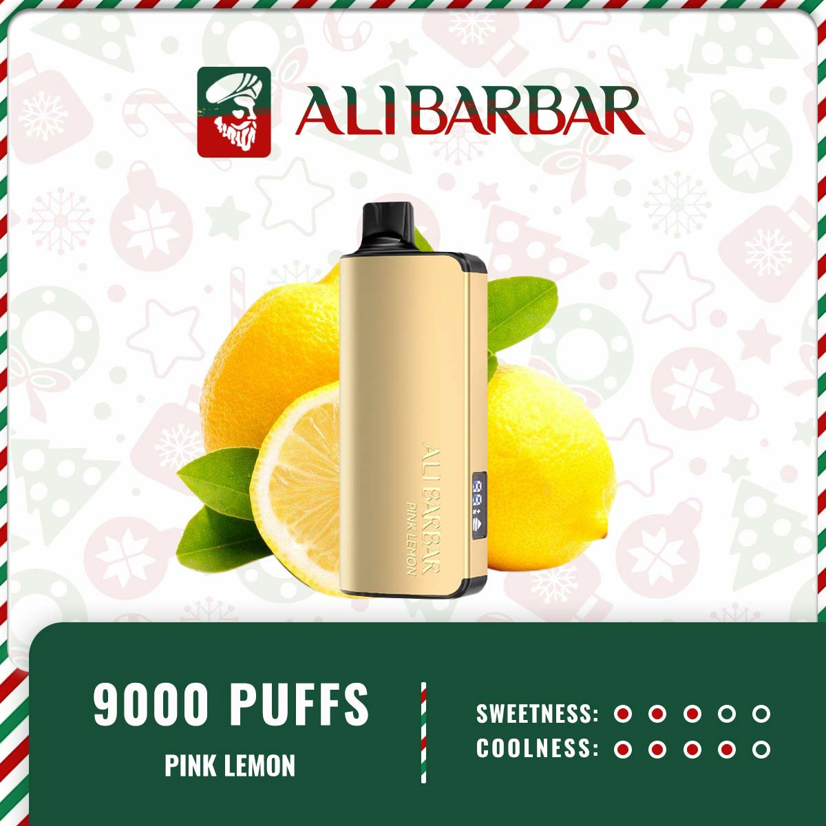 Alibarbar Ingot 9000 Puffs – Pink Lemon