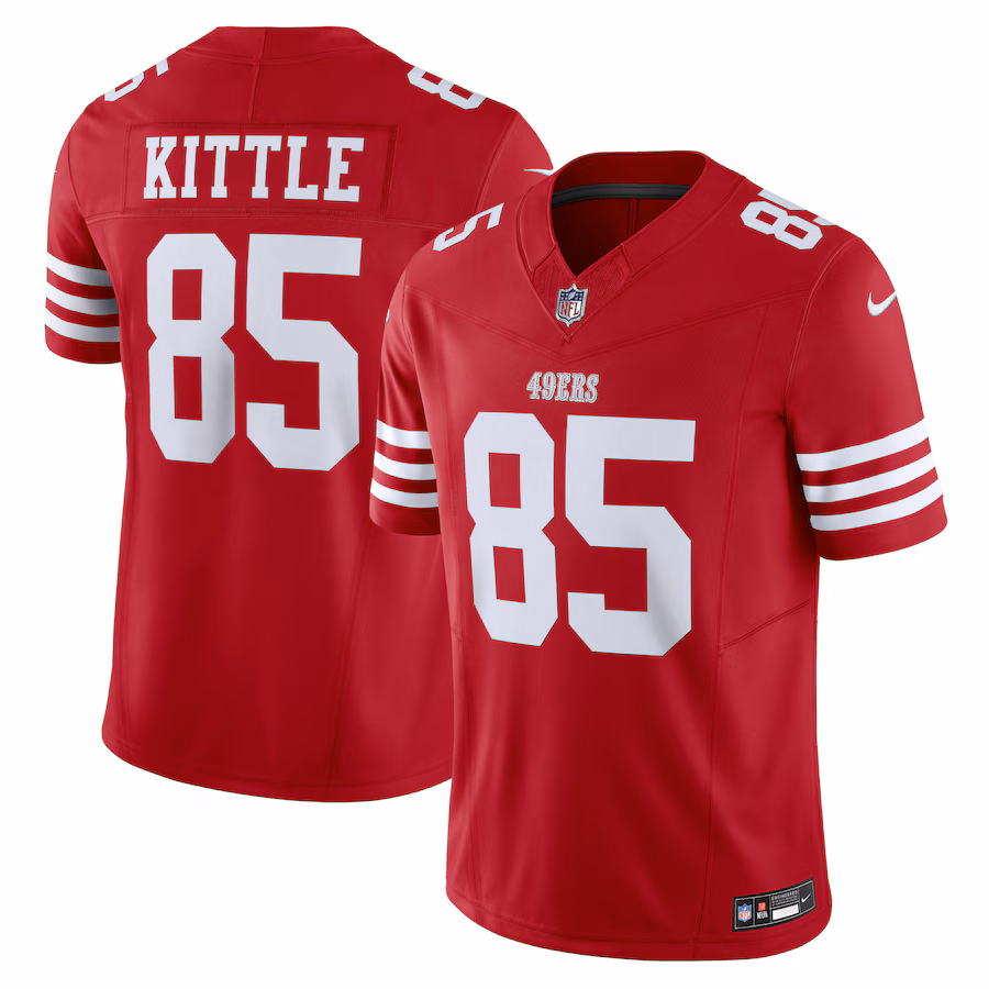 George Kittle San Francisco 49ers Nike Player Game Jersey - Scarlet