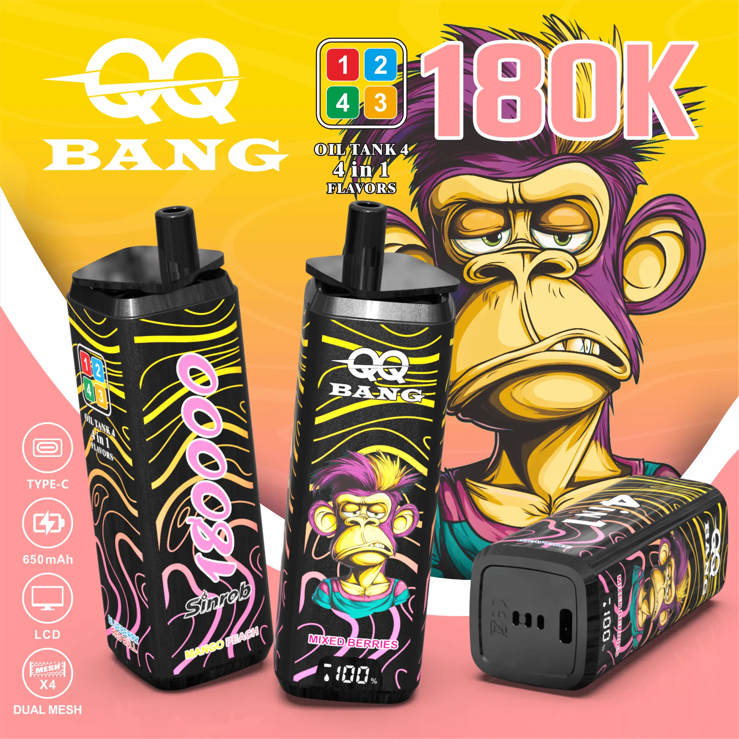 QQ Bang 180K Disposable Vape