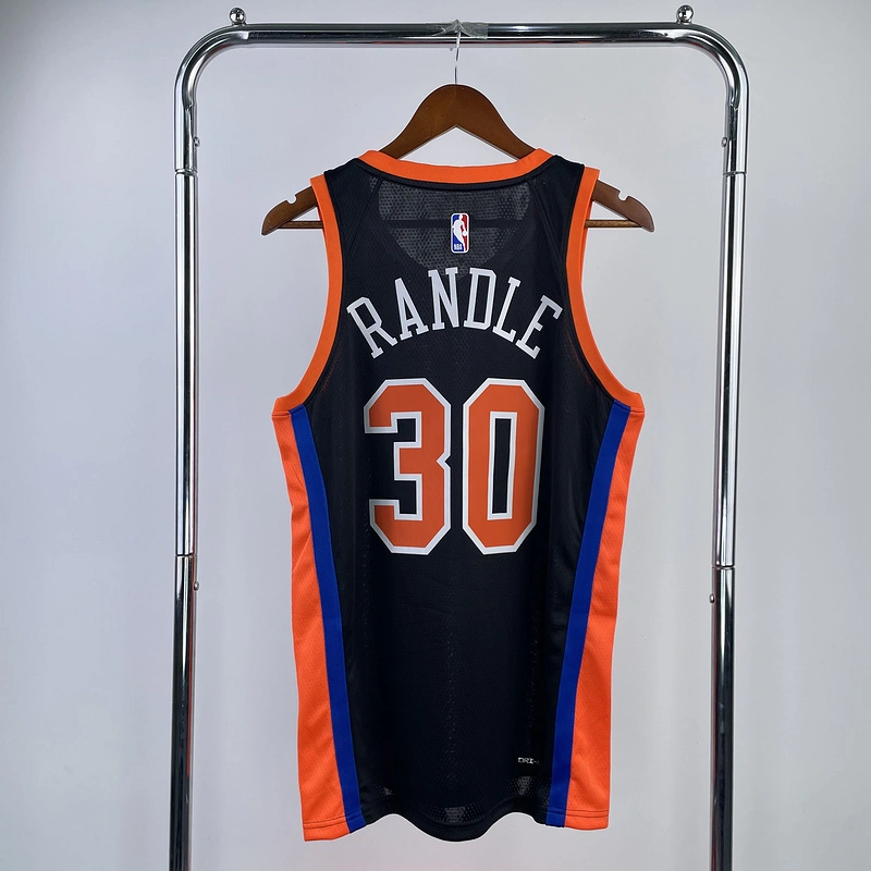 2023 New York Knicks 30 RANDLE Basketball Jersey