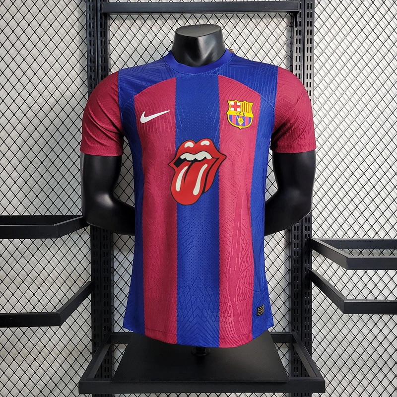 Players 2023-24 Barcelona Home GAVI LEWANDOWSKI F. DE JONG PEDRI FERMíN Football jersey