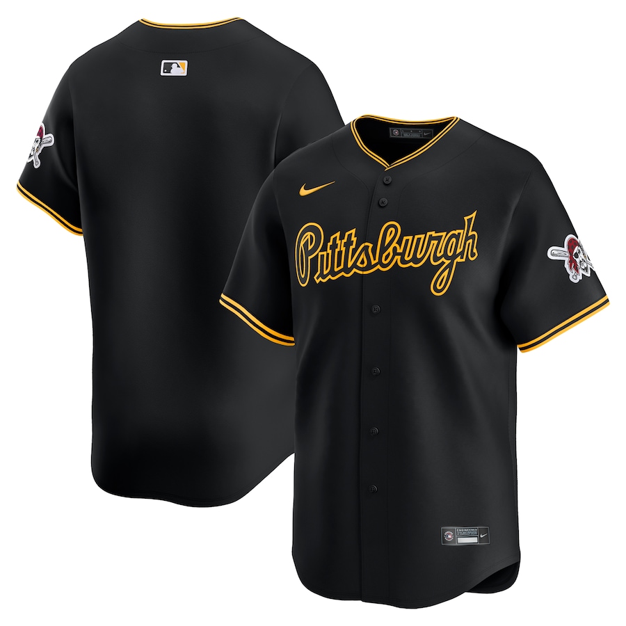 Pittsburgh Pirates Alternate Limited Jersey  Black