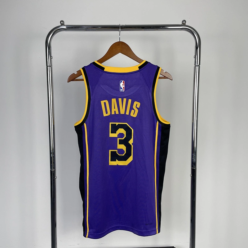 2023 NBA Lakers 3 DAVIS Basketball Jersey