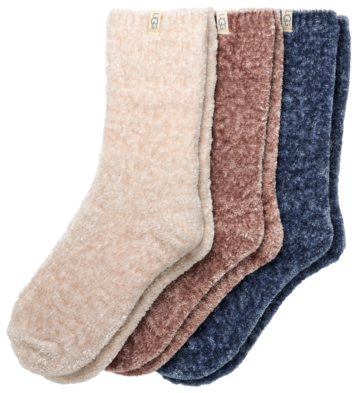 UGG Leda Sparkle 3 Pack Socks