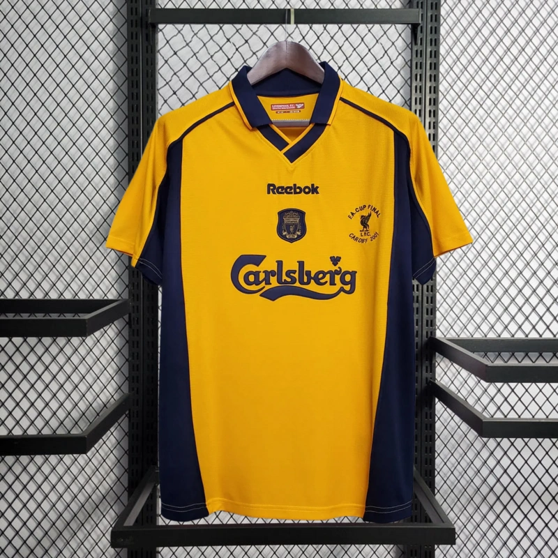 Retro 2000-01 Liverpool Away Football jersey retro