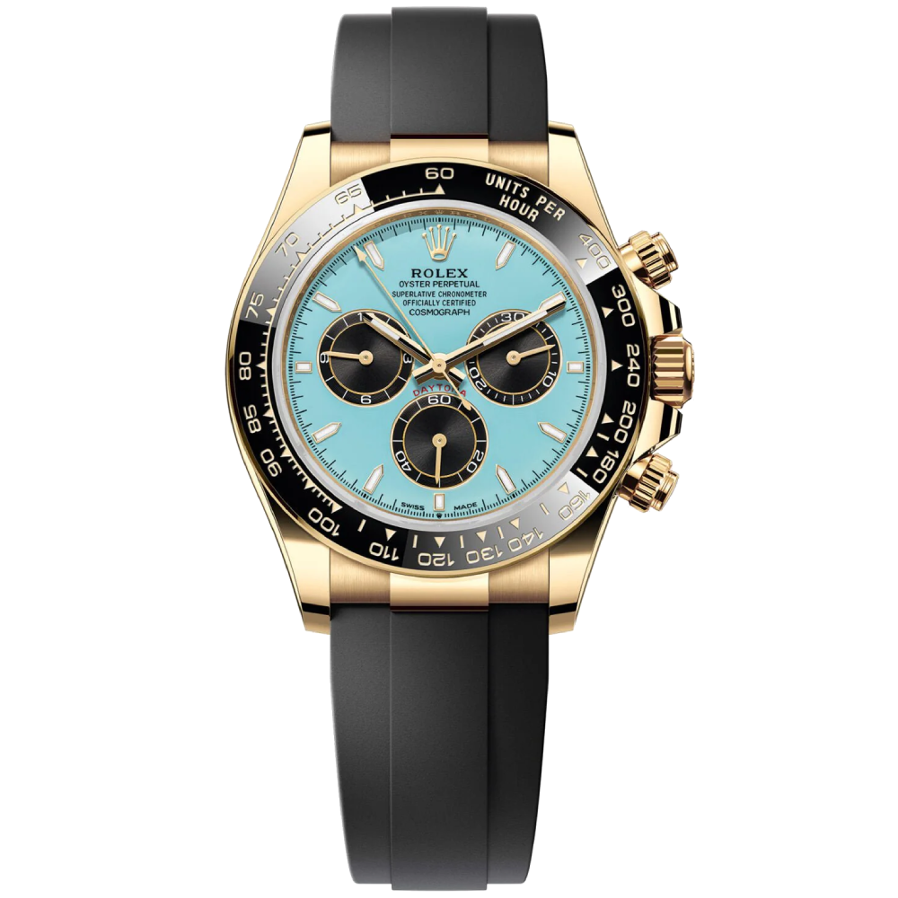 Rolex Daytona Tiffany Dial on Oysterflex New 2025 Release Reference 126518LN 40mm