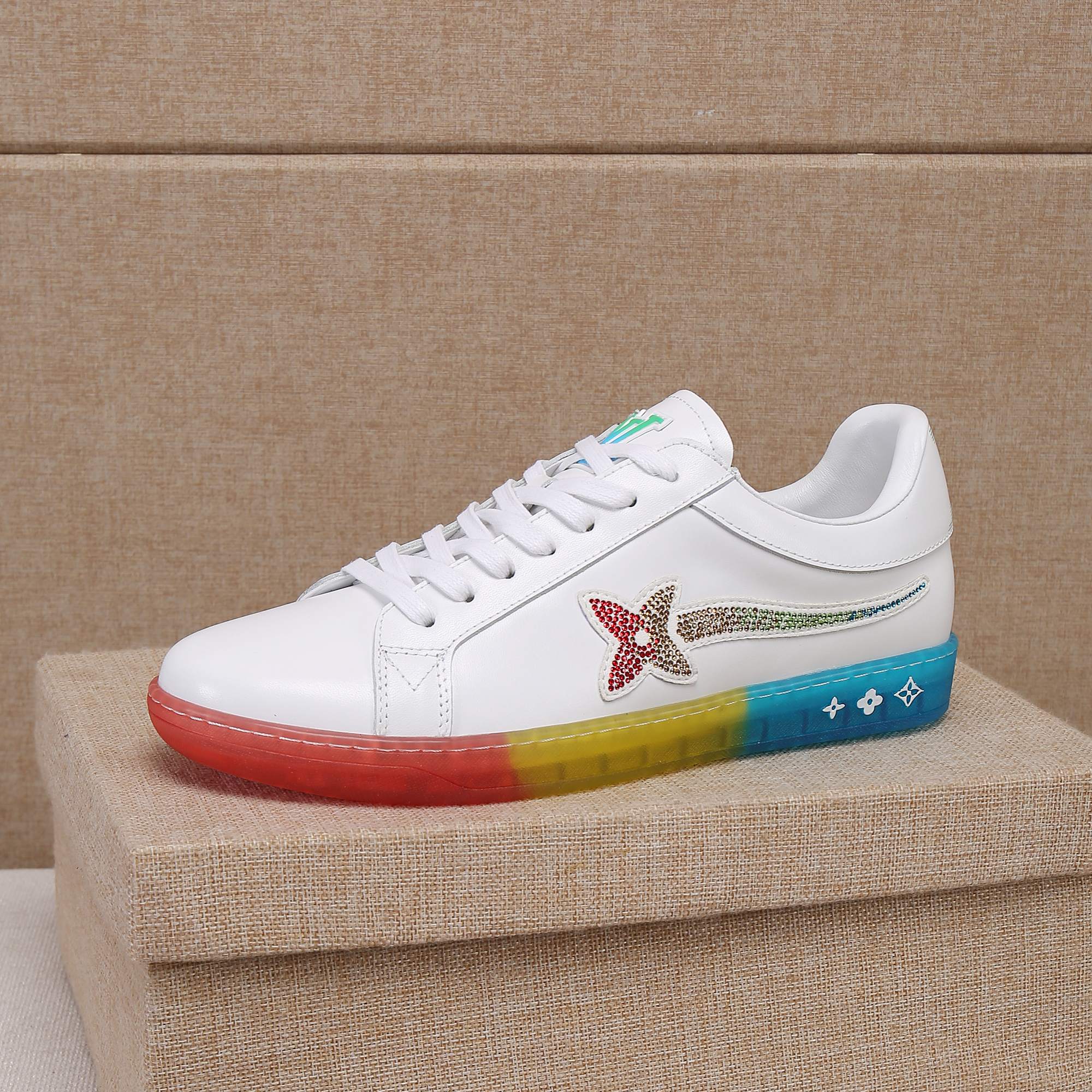 Louis Vuitton Luxembourg Samothrace Sneaker White 1A9G05