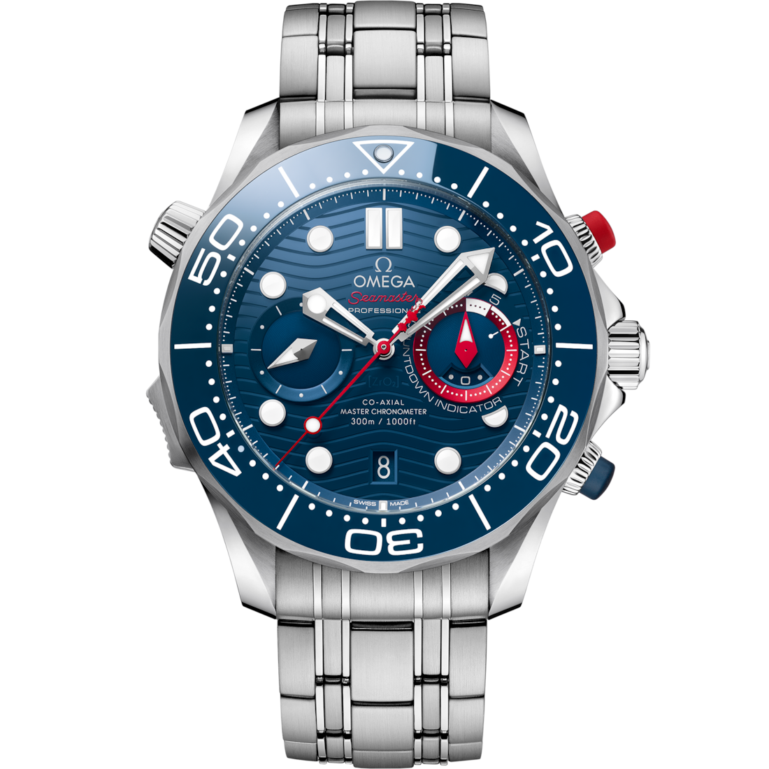Omega Seamaster Diver 300M America's Cup Men's Watch 44mm 210.30.44.51.03.002