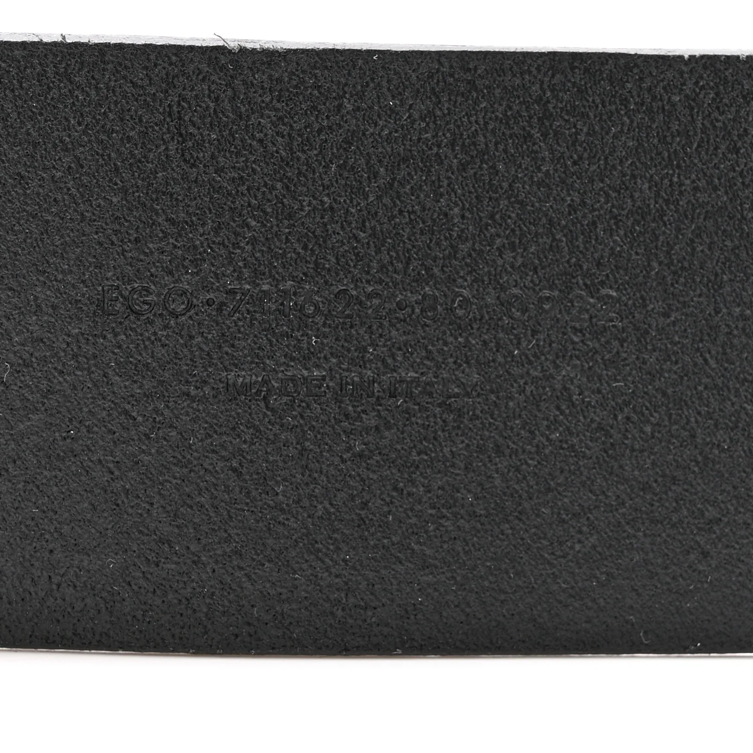 Calfskin Ceinture Belt 80 32 Black