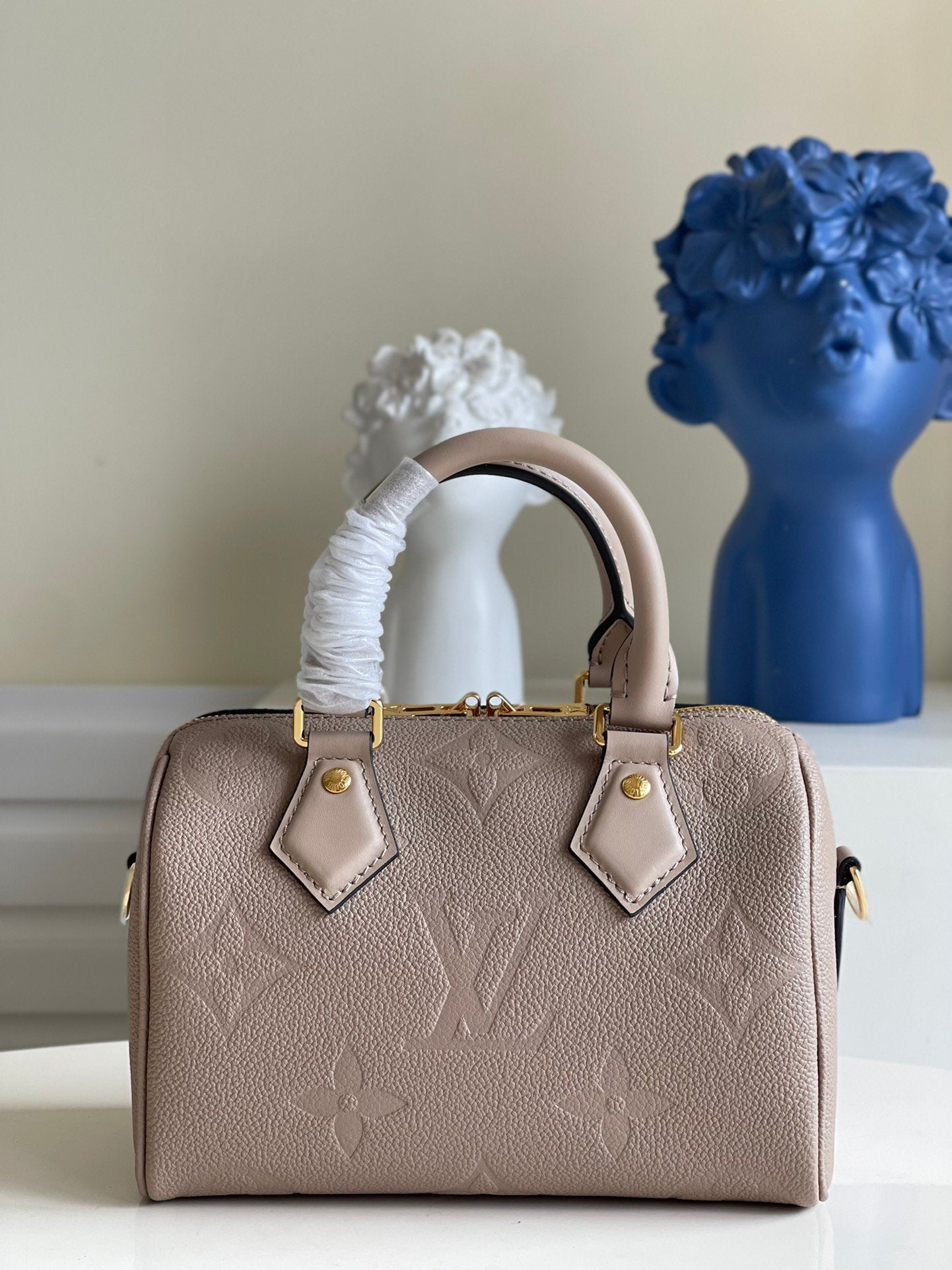 Louis Vuitton Speedy Bandoulière 25 Monogram Empreinte Tourterelle 25cm M59273