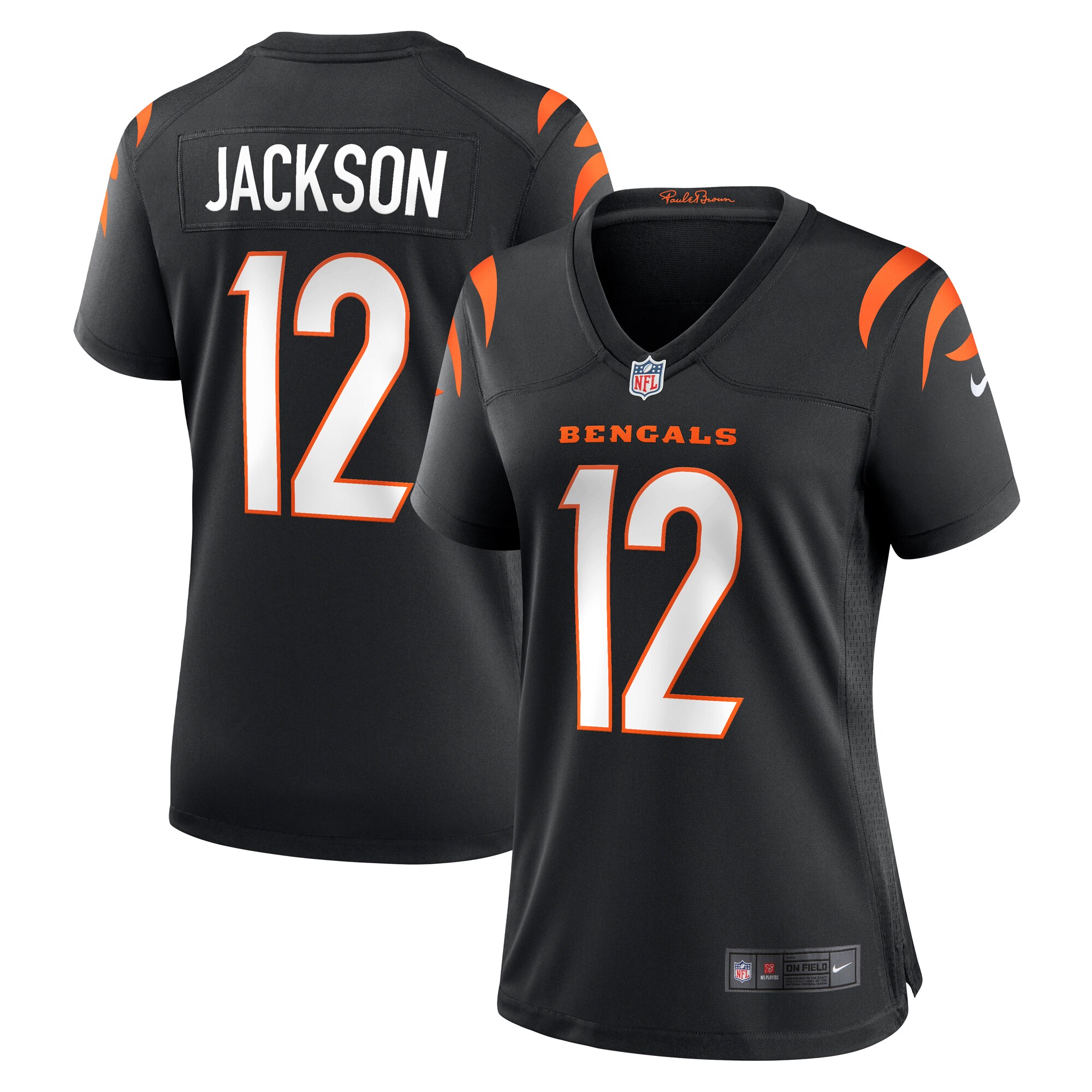 Shedrick Jackson Cincinnati Bengals Nike Women's Team Game Jersey -  Black