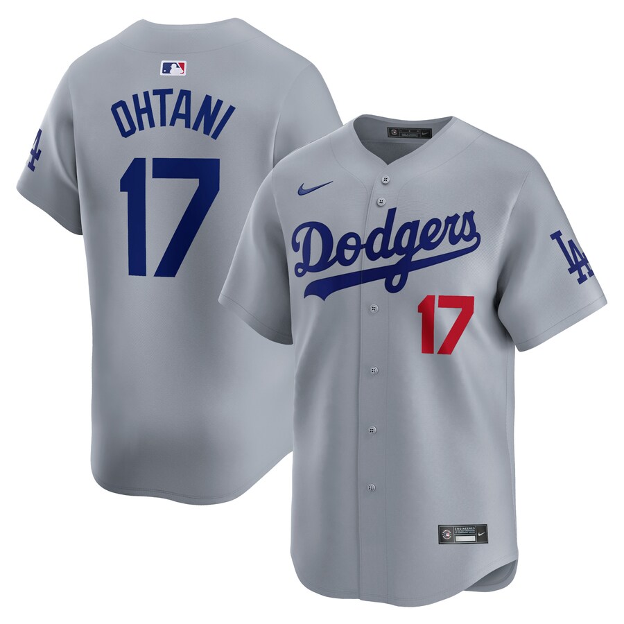 Shohei Ohtani Los Angeles Dodgers Away Limited Player Jersey  Gray