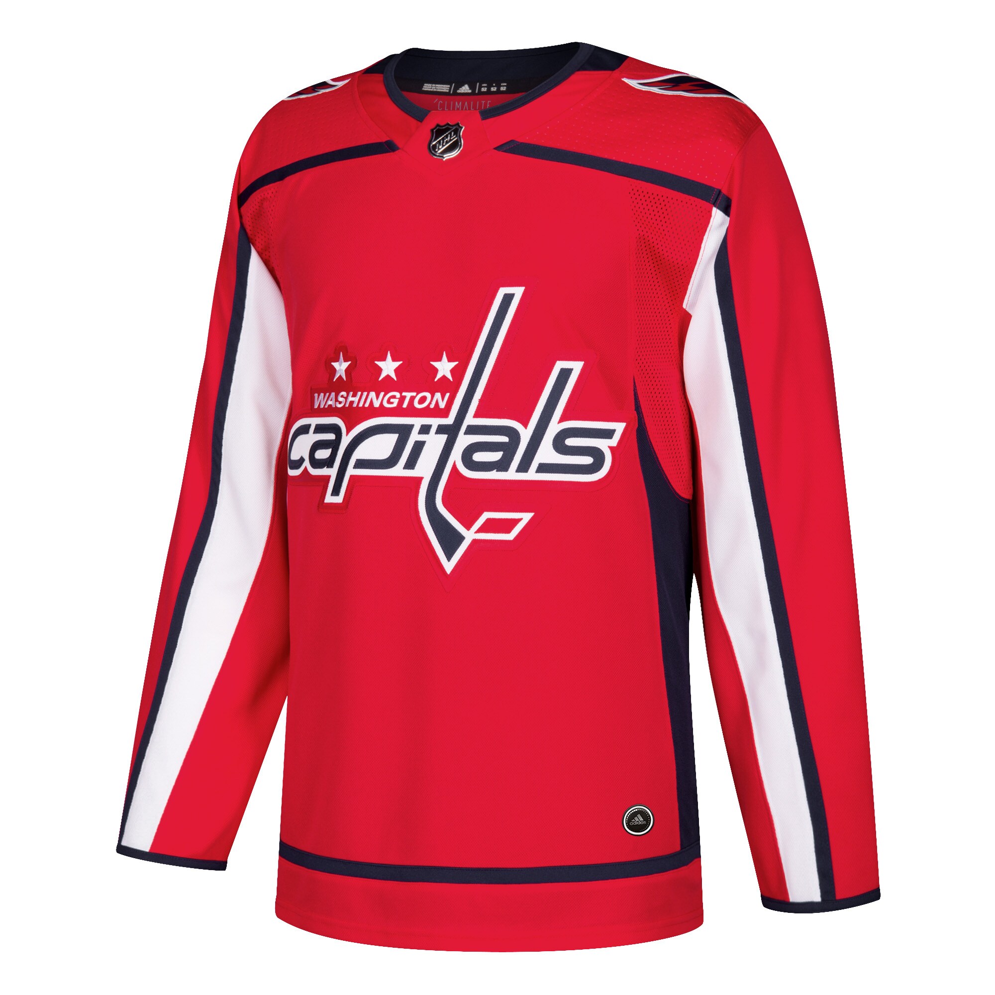 Washington Capitals adidas Home Authentic Blank Jersey – Red