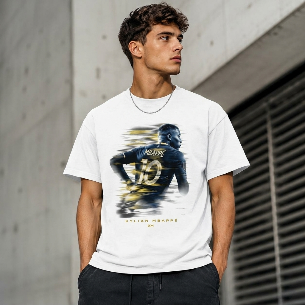 Kylian Mbappé Unisex T-Shirt – Limited-Time Offer – Hot Seller