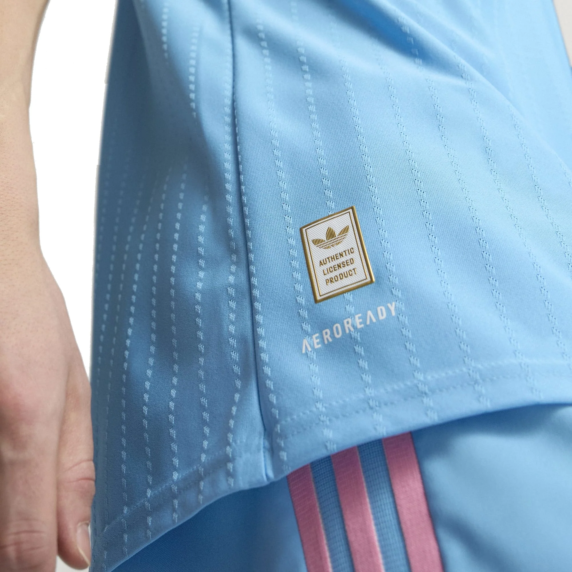 adidas Lionel Messi Inter Miami Authentic Third Jersey 25/26 (Blue/Pink)