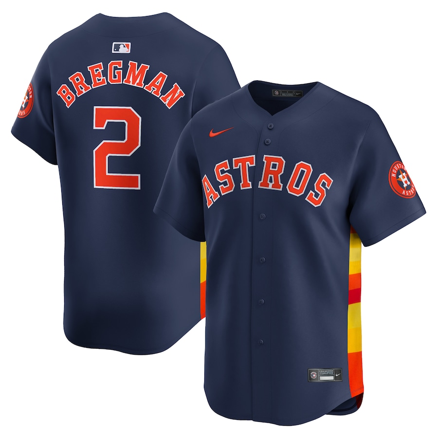 Alex Bregman Houston Astros Alternate Limited Player Jersey  Navy