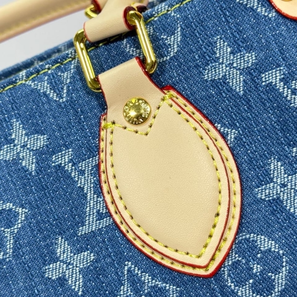 Louis Vuitton Onthego PM Denim Blue 25Cm M14633
