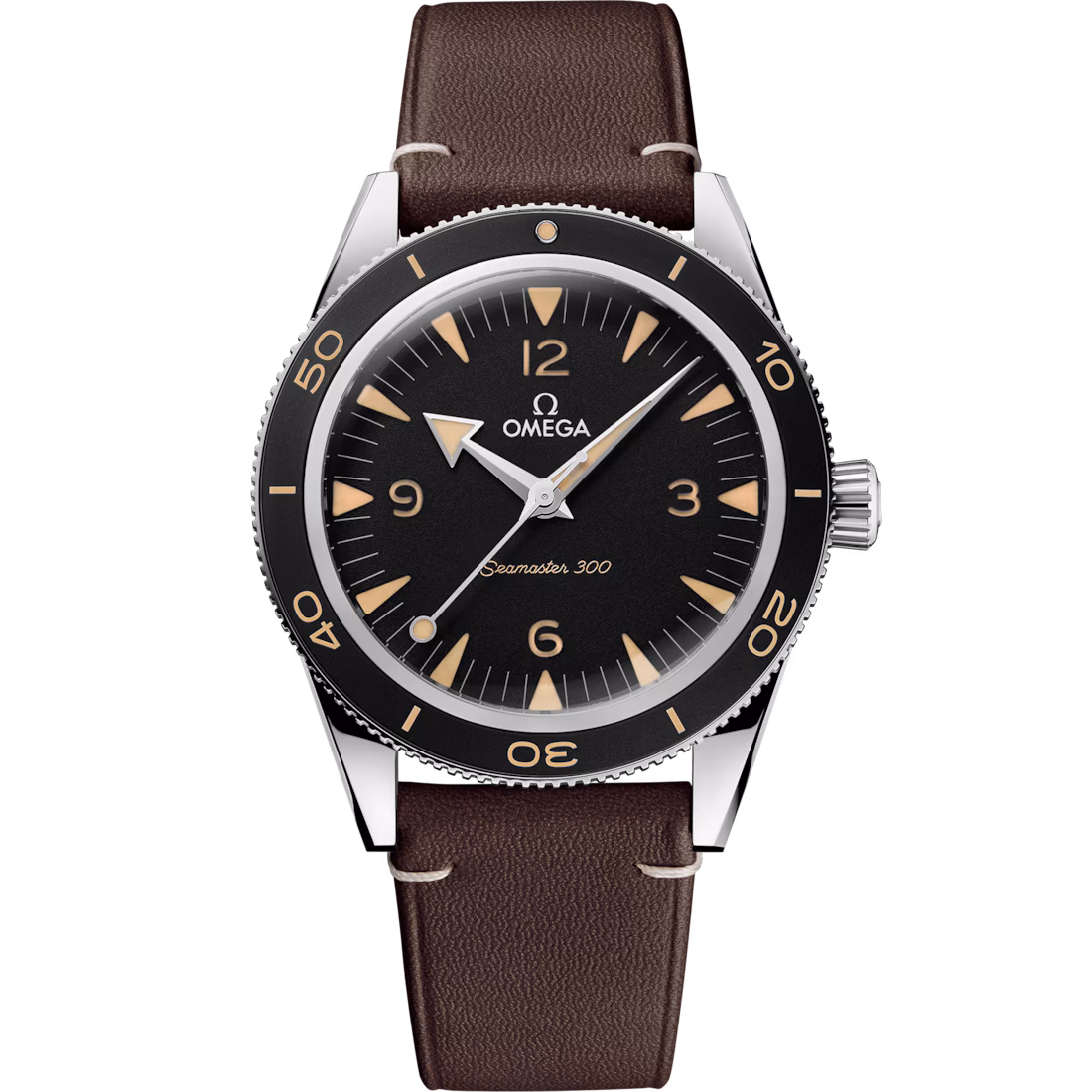 Omega Seamaster 300 41mm Black Dial Stainless Steel Strap 234.32.41.21.01.001