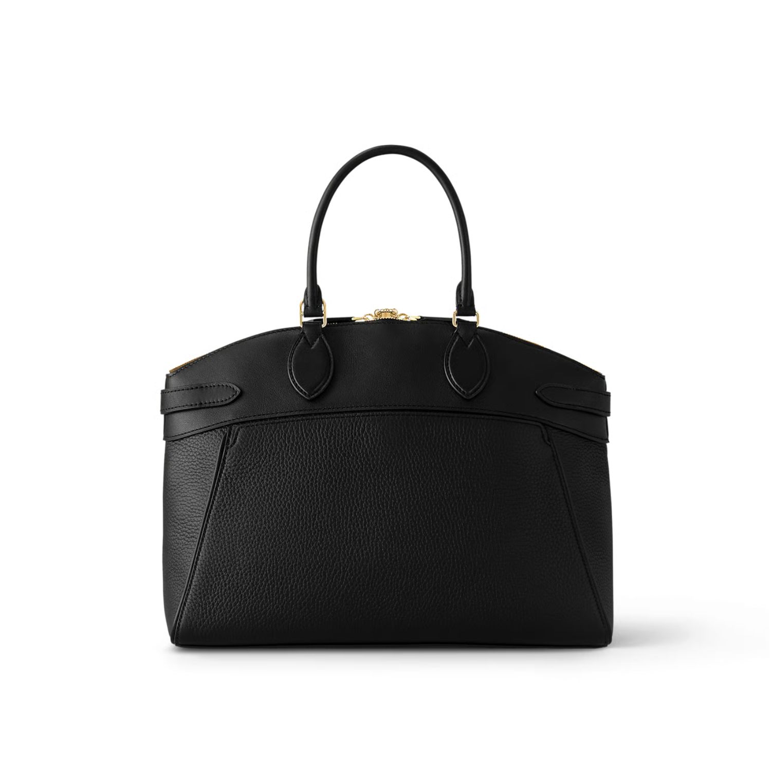 Louis Vuitton Lock It Vendôme Mm High End Leather Black 36cm M22914