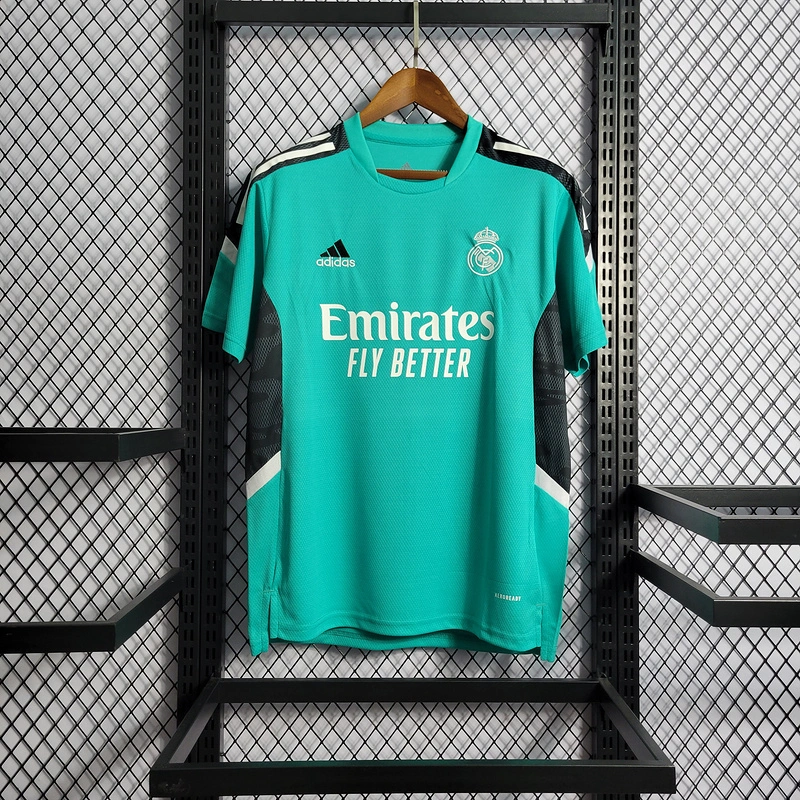 2022-23 Real Madrid Training  Green Football jersey