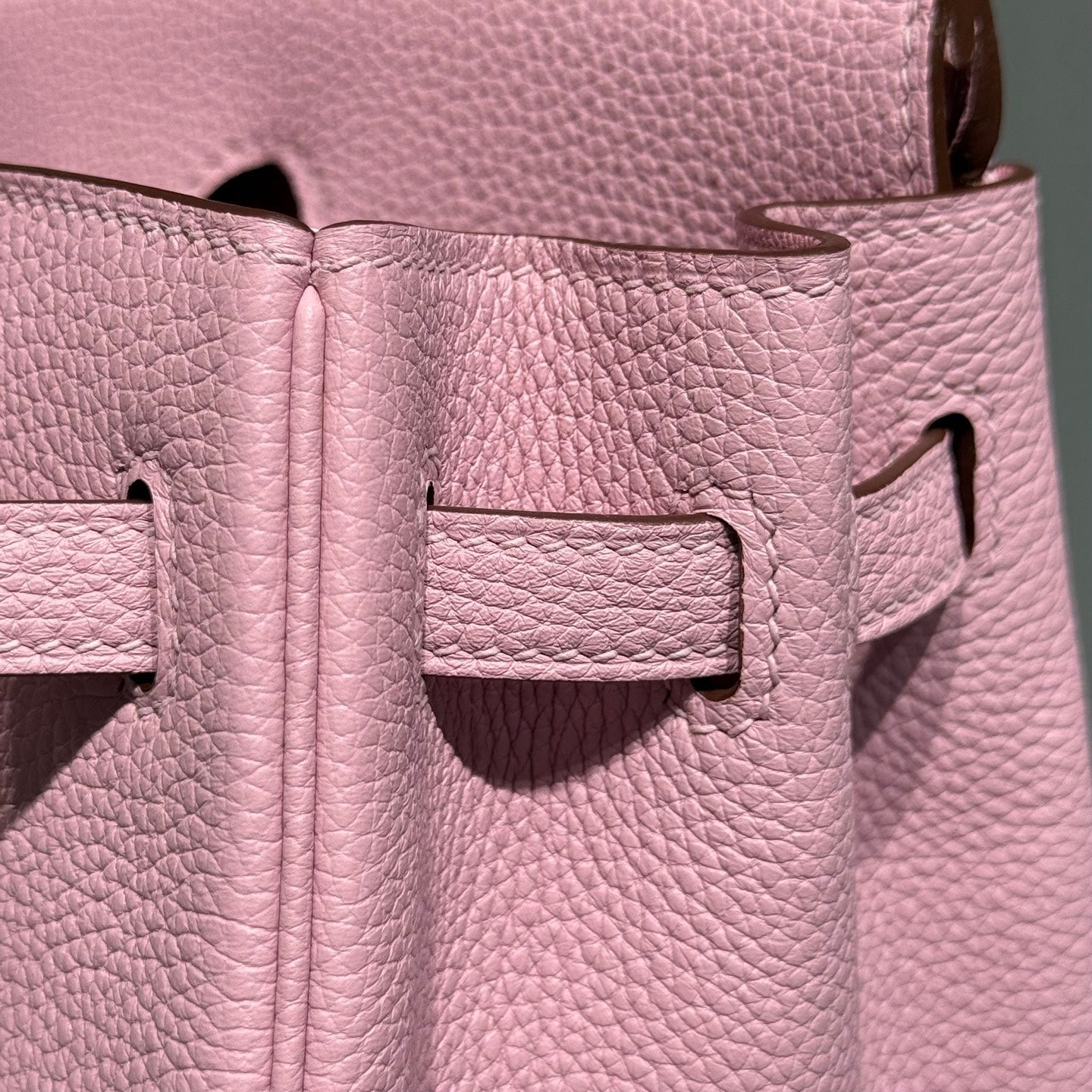 Hermes Birkin 25Cm Baby Pink Togo Leather Silver Hardware 237506