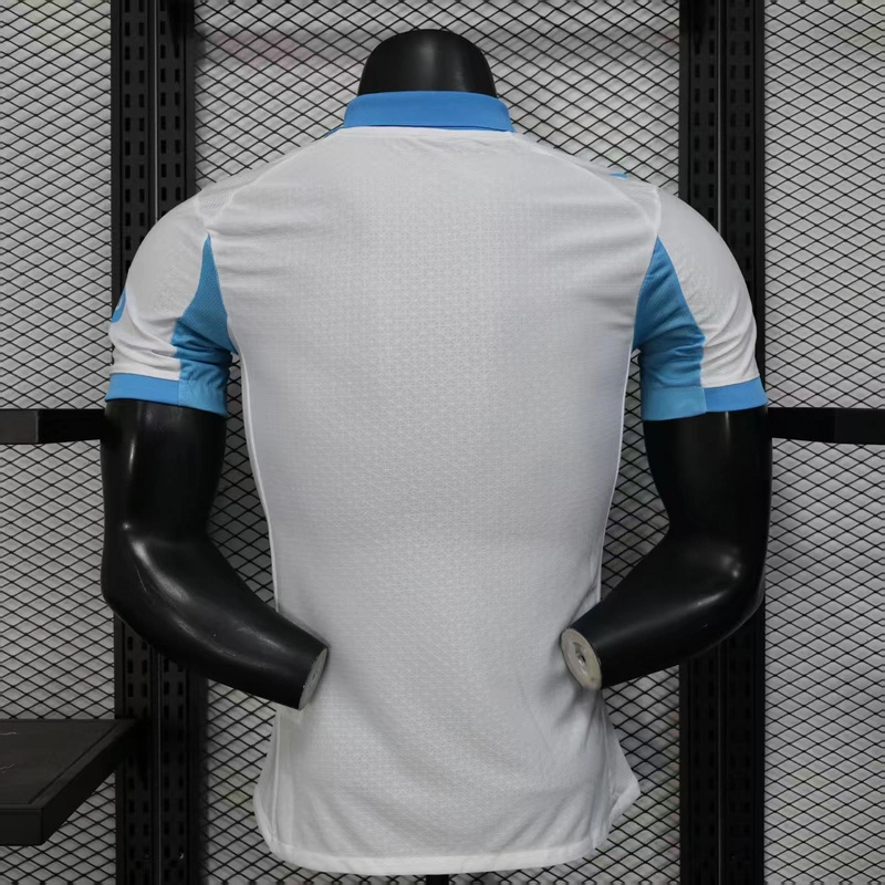Player 2025-26 Marseille Home White football jersey
