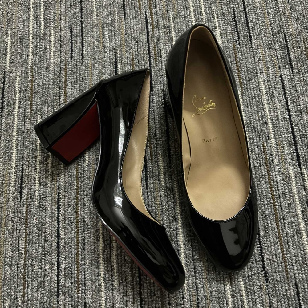 Christian Louboutin Miss Sab Pumps Patent Leather Black 3210568BK01