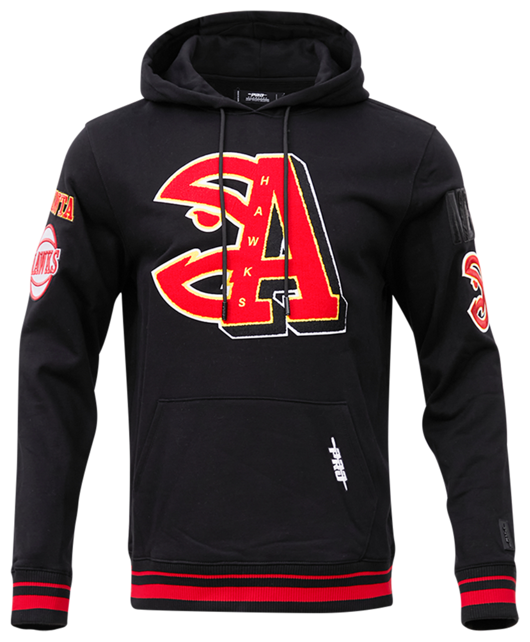 Pro Standard HAWKS MASH UP RIB FLC PO HOODIE
