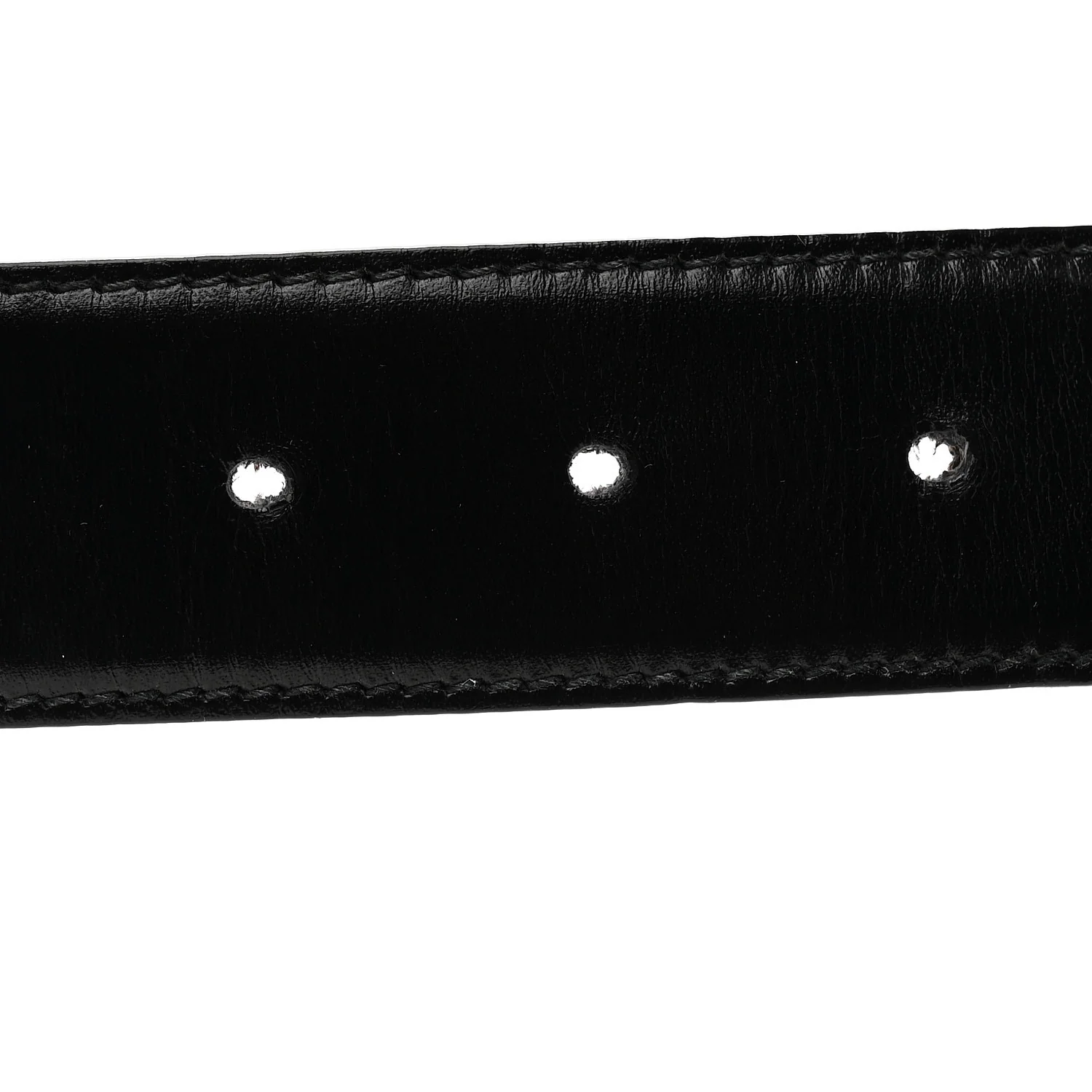 Calfskin G Logo Belt 80 32 Black