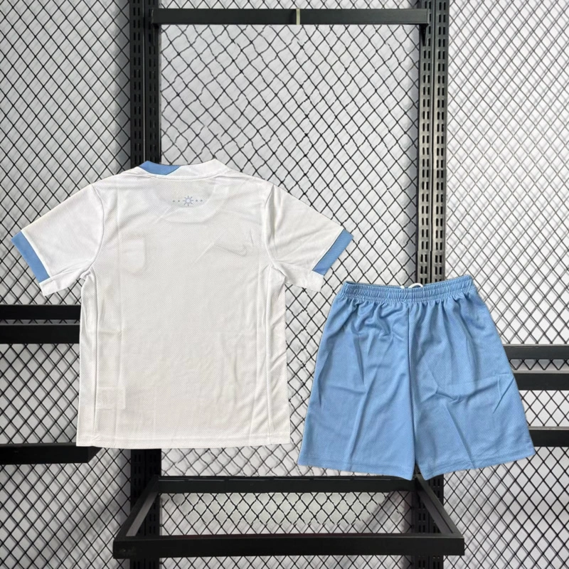 2024-25 Uruguay Away Kids football jersey