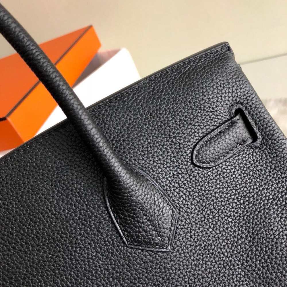 Hermes Black Togo Leather Birkin 30